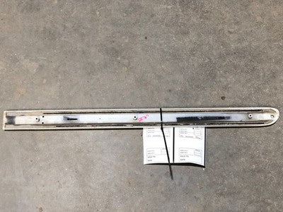 00-03 Sentra Passenger Right Rear Moulding On Door Back Trim Strip White Qm1