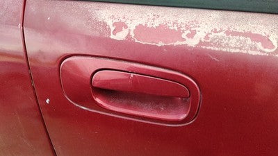06-10 Dodge Charger Passenger Right Front Outside Door Handle Prh Inferno Red