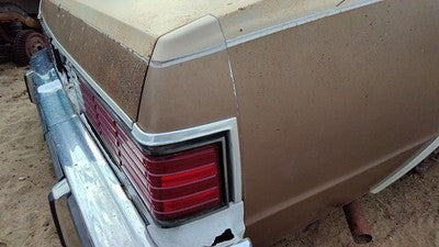 1981 Chevy Malibu Passenger Right Quarter Panel Extension Tail Light Mount Oem