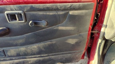 1997 Nissan Hardbody Driver Left Front Door Trim Panel Gray