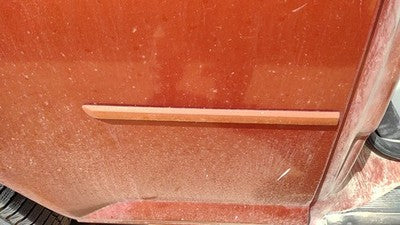 2007 Chevy Cobalt Passenger Right Rear Moulding On Quarter Panel Oem Orange 56U