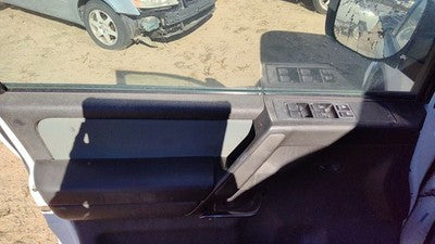 2004 Nissan Titan Driver Left Front Door Trim Panel With Master Switch Graphite