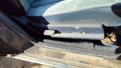 1986 Toyota Camry Passenger Right Side Seat Trim Panel Oem Blue