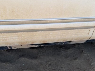 94 Lincoln Town Car Driver Left Front Moulding From Door Oem Trim Strip White Wt