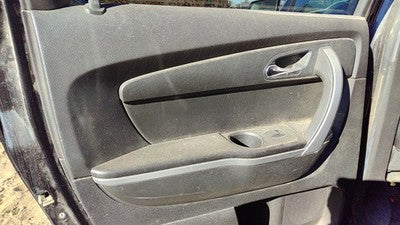 2009-2010 Gmc Acadia Driver Left Rear Door Trim Panel With Switches Back Black