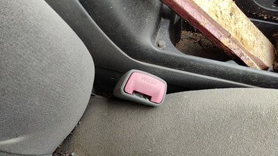 2004-2006 Toyota Camry Passenger Right Front Seat Belt Buckle Receiver 95 Stone