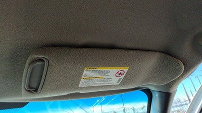 2000-2002 Chevy Silverado 2500 Hd Passenger Right Sun Visor Oem Graphite 12D