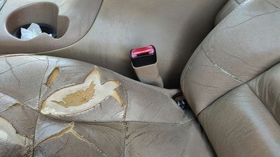 1998 Lincoln Navigator Driver Left Front Seat Belt Buckle Receiver Oem Tan Kx
