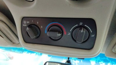 00-02 Suburban Overhead Temperature Control Module In Dash Heater Ac Head Unit