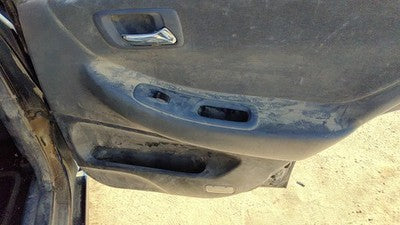 99 00 Honda Accord Passenger Right Rear Door Trim Panel With Switches Back Gray