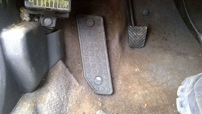 1991 Mitsubishi Galant Vr-4 Floor Foot Rest Pad Oem Step Trim Black