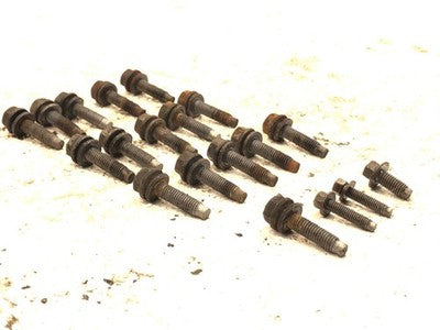 1998-2002 Lincoln Navigator Set Of Bolts For Engine Oil Pan Oem 5.4L Dohc
