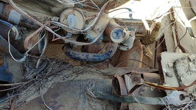 1953 Chevy Bel Air 150 Sedan Crank Case Breather Tube Assembly Oem 235Ci