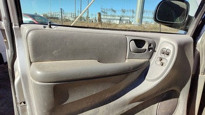 06-07 Caravan Driver Left Front Door Trim Panel With Master Switch D5 Slate Gray