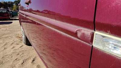 06-09 Accent Passenger Right Front Moulding From Door Trim 5r Wine Red 4 Door
