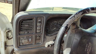 00-02 Silverado 2500 Hd Trim Bezel Around Speedometer Dash Surround Graphite 12D