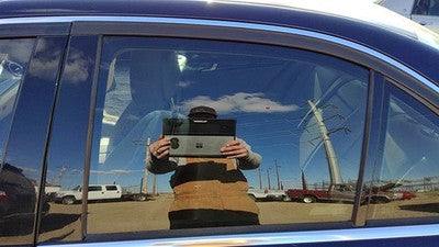 2012-2014 Mercedes C300 Driver Left Rear Side Window Door Glass Oem Back