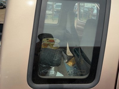 1992-1997 Ford F250 Passenger Right Rear Quarter Glass Back Side Window Oem