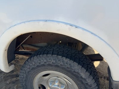 1997-2004 Ford F150 Driver Left Rear Wheel Flare Moulding Oem Back White Yz
