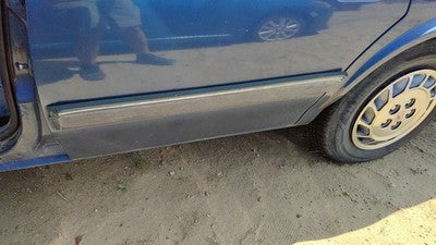1994 Olds Cutlass Ciera Driver Left Rear Moulding From Door Back Trim Strip Blue