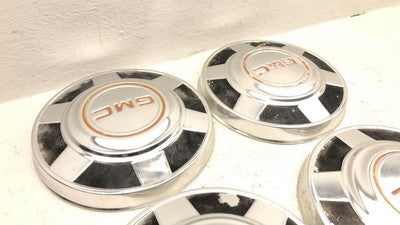 1976-1991 Gmc Sierra C3500 Hub Cap Wheel Cover Set Of 4 Oem 00349094
