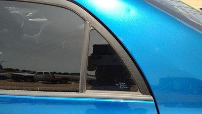 2009-2013 Toyota Corolla Driver Left Rear Vent Window Back Door Glass With Frame