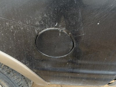 1997-2017 Ford Expedition Fuel Tank Door With Hinge Gas Lid Oem Filler Black