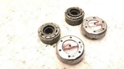 1980-1993 Ford F250 Manual Lockout Hub Set Pair Locking Hub Oem 4X4 4Wd Dana 44