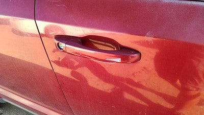 09-10 Dodge Journey Passenger Right Front Outside Door Handle Inferno Red Prh