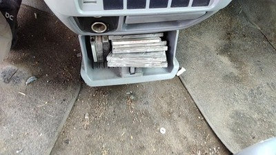 1998-2003 Toyota Sienna Lower Cubby Assembliy Oem Dash Gray 11 5530108022B0