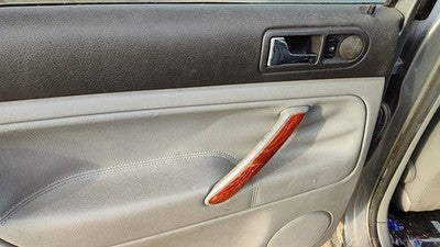 2001-2004 Vw Passat Driver Left Rear Door Trim Panel With Switches Back Gray