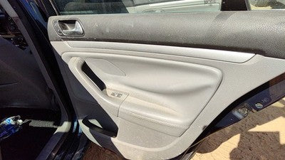 2005-09 Vw Jetta Passenger Right Rear Inside Door Trim Panel Only Oem Back Gray