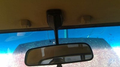 1986 Isuzu Pup Pickup Inside Rear View Mirror Oem Windshield Mounted