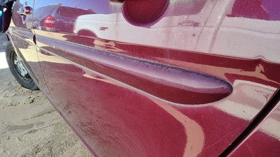 06-09 Accent Driver Left Rear Moulding From Door Back Strip 5R Wine Red 4 Door