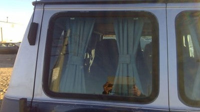 1971-1995 Chevy G20 Van Driver Left Back Glass Rear Window Only Lift Gate Hatch