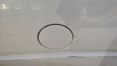 1994 Chevy Silverado 1500 Fuel Tank Door With Hinge Gas Lid Oem Filler White