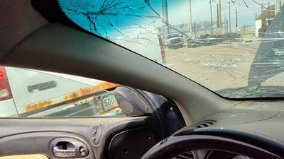 2002 Chrysler 300M Driver Left A Pillar Trim Windshield Post Panel Oem