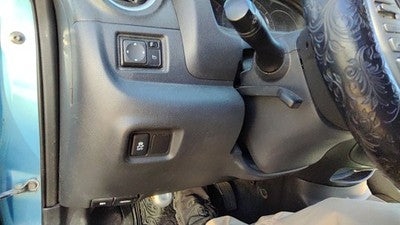 14-16 Versa Note Lower Dash Under Column Knee Bolster Trim Panel Charcoal G
