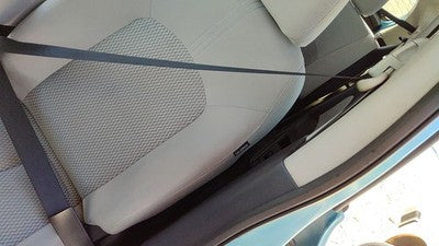 14-15 Versa Note Driver Left Front Seat Belt Retractor Shoulder Charcoal G