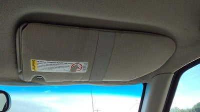 1999 S10 Blazer Passenger Right Sun Visor Oem Gray 92H
