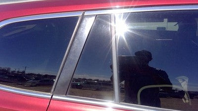 10-14 Outback Passenger Right Rear Vent Window Small Back Door Glass With Frame