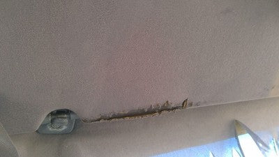 1991 Chevy Caprice Passenger Right Sun Visor Oem Blue