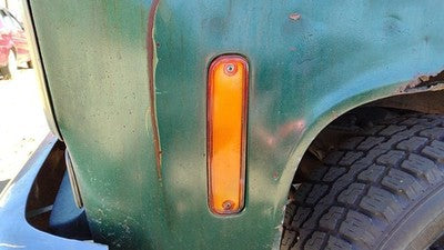 1973-1980 Silverado C10 Driver Left Front Side Marker Oem Fender Mounted