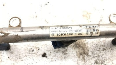 2001-2003 Mercedes Ml320 Complete Fuel Rail With Injectors Set Loaded Oem 3.2L