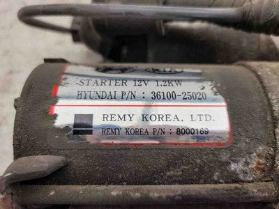 2006-2010 Kia Optima Starter Motor 2.4L 3610025020Rm