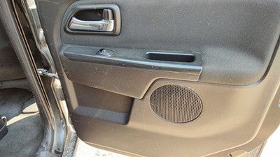07-12 Canyon Passenger Right Rear Door Trim Panel With Switches Back Ebony 19J