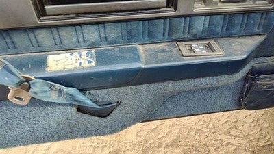 89 Cutlass Calais Driver Left Front Door Trim Panel Wh Master Switch Blue 2 Door