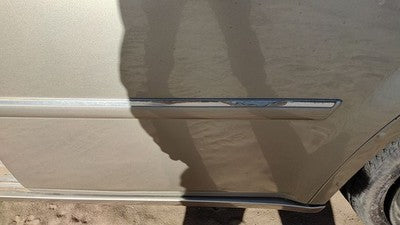 06-07 Chrysler 300 Driver Left Rear Moulding From Door Back Trim Strip Gold Pyg