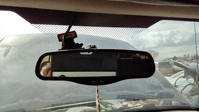 Gmc Sierra 2500 Inside Rear View Mirror Oem Windshield Mounted