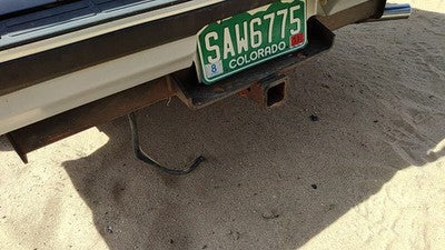 1994 Chevy S10 Blazer Trailer Receiver Hitch Factory Mount Oem